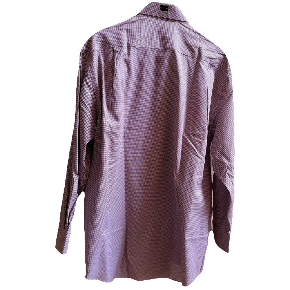 NWT Pronto Uomo Men's Dress Shirt Size-16/5-32/33 Button Up Non Iron Classic Fit - Picture 7 of 16